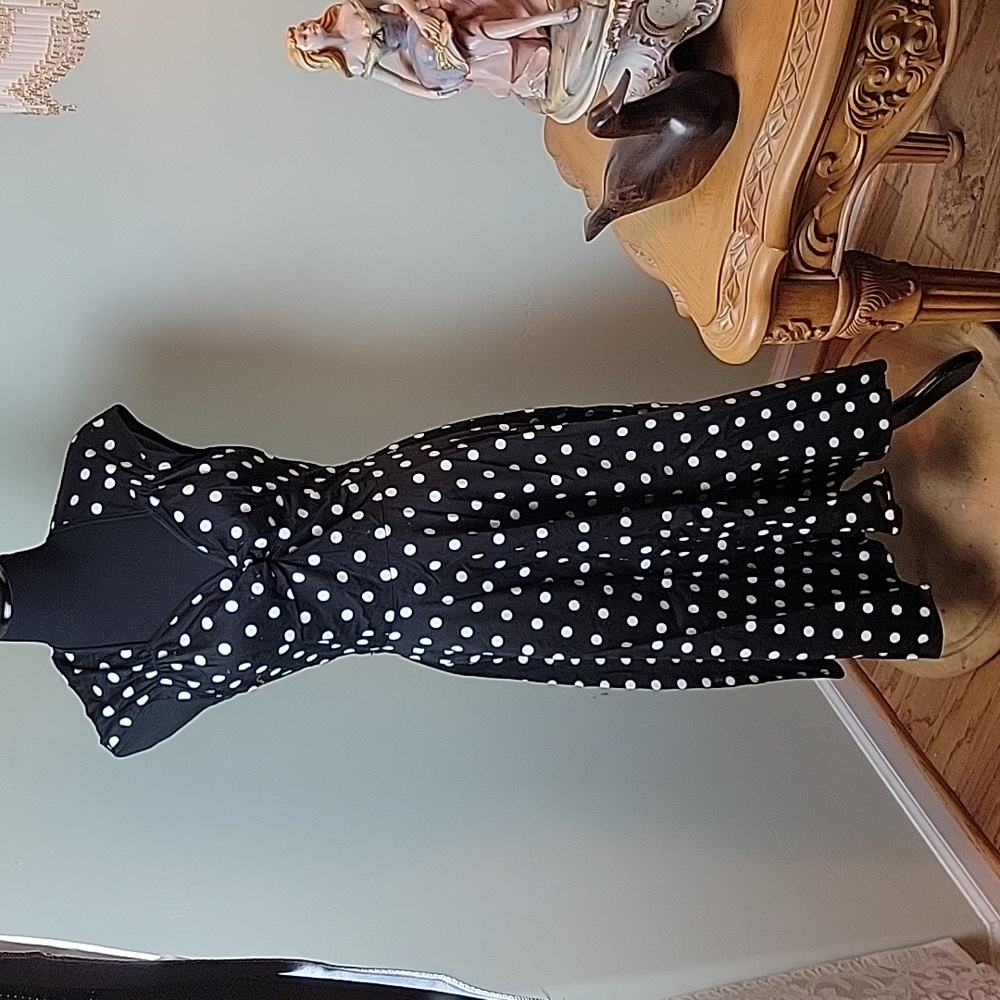 Pinup Couture retro polka dot 60s style dress
